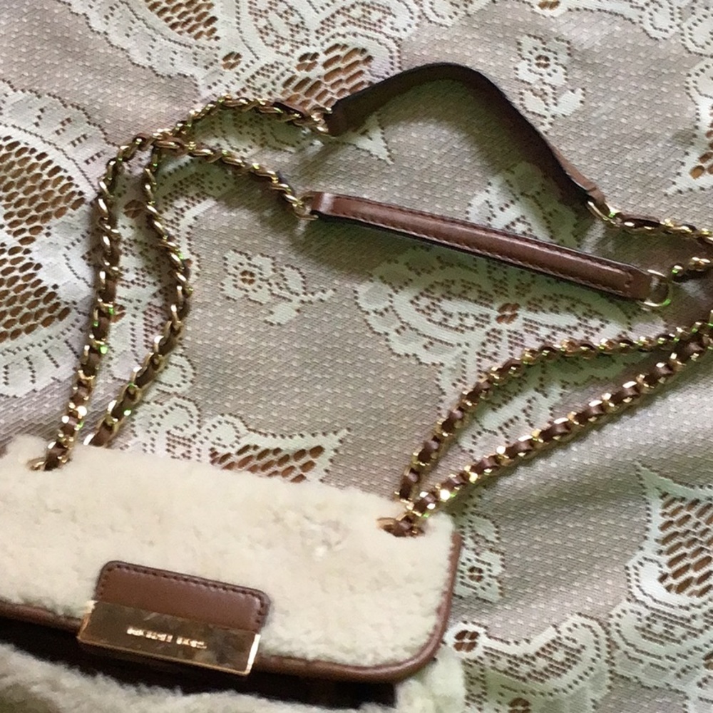 Michael Kors sheepskin Crossbody bag or shoulder bag purse - Picture 5 of 7